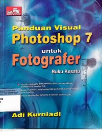Image of Panduan visual : photoshop 7 untuk fotografer
